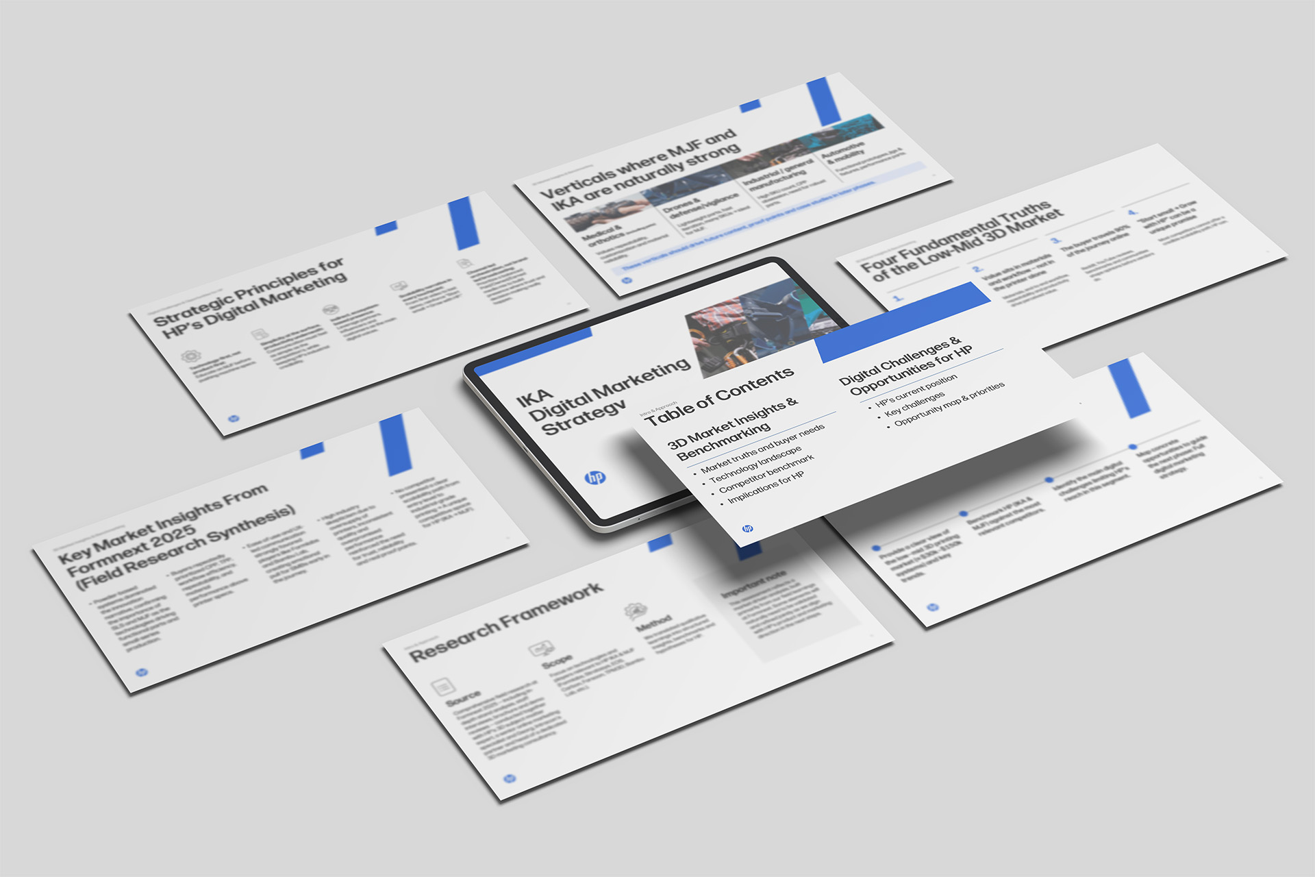 HP 3D NPI Strategic Digital Marketing