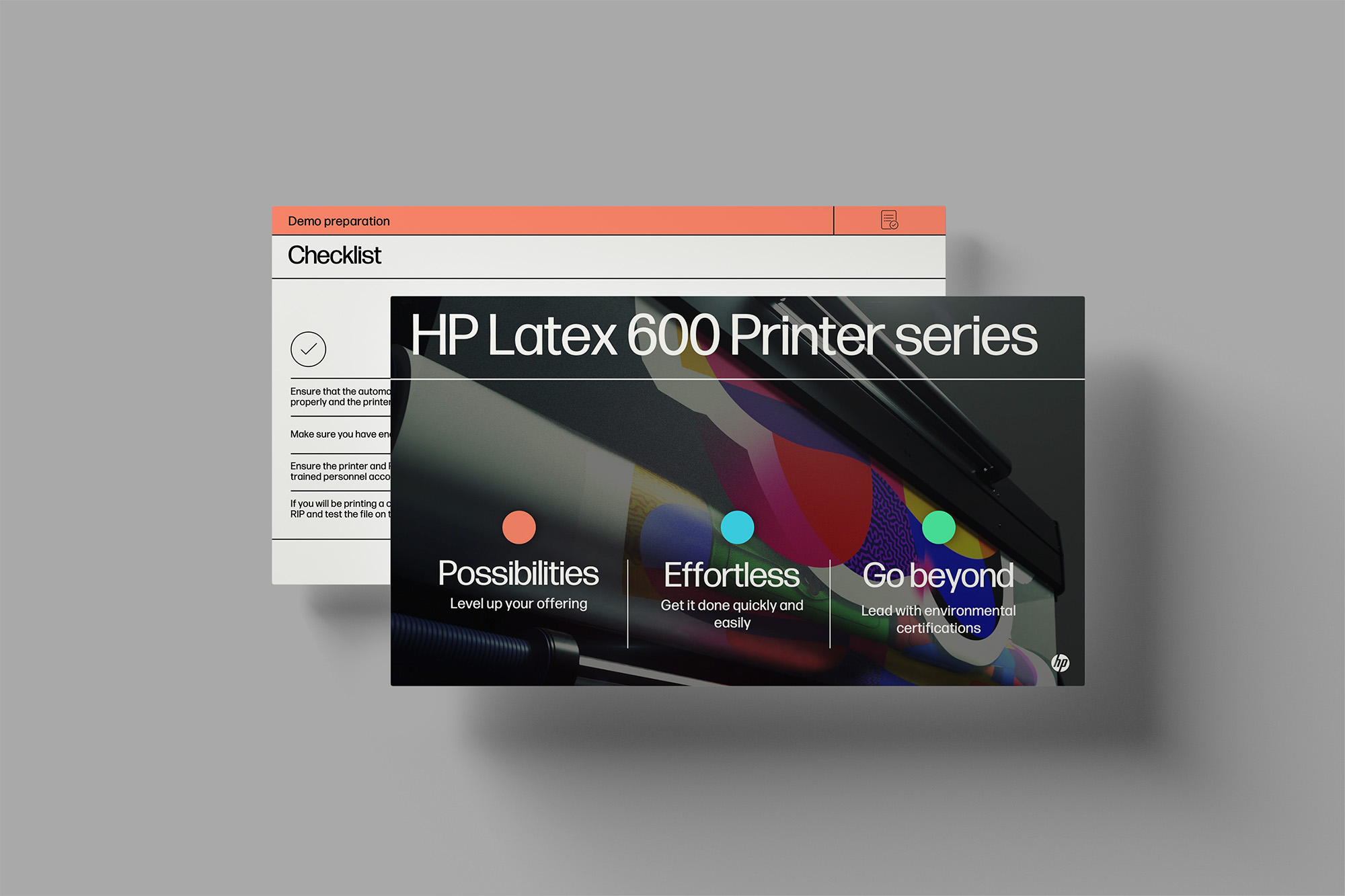 HP Latex 600 Printer series