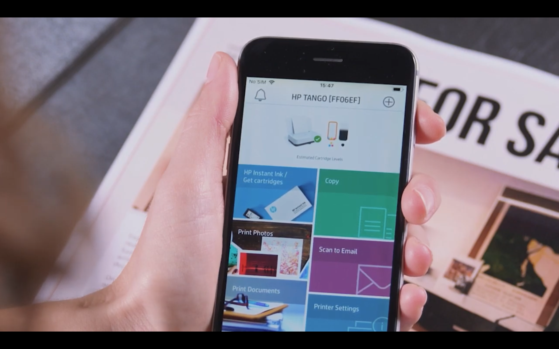 HP Tango · Product launch video